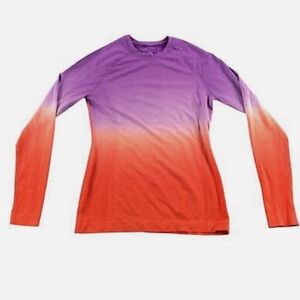 FIGS Salta seamless ombré under scrub in XS, pink and purple